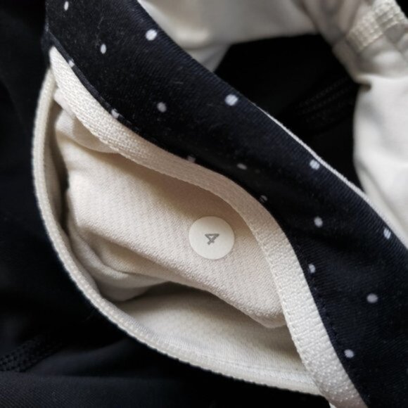 Lululemon Up The Pace Run Crop Leggings Polka Dot size 4 - Picture 11 of 12